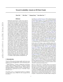 Toward Availability Attacks in 3D Point Clouds