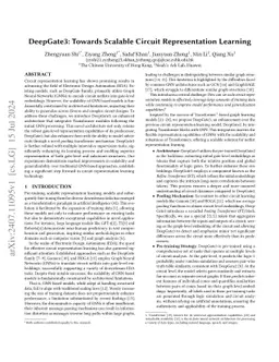 DeepGate3: Towards Scalable Circuit Representation Learning