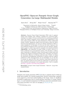 OpenPSG: Open-set Panoptic Scene Graph Generation via Large Multimodal
  Models
