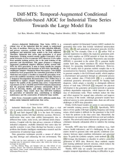 Diff-MTS: Temporal-Augmented Conditional Diffusion-based AIGC for
  Industrial Time Series Towards the Large Model Era