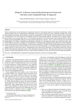 XEdgeAI: A Human-centered Industrial Inspection Framework with
  Data-centric Explainable Edge AI Approach