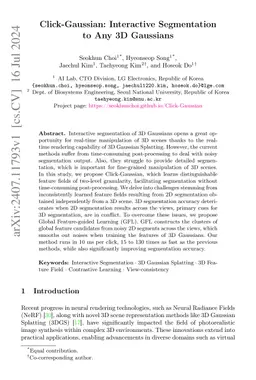 Click-Gaussian: Interactive Segmentation to Any 3D Gaussians