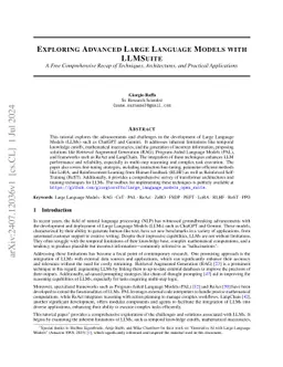 Exploring Advanced Large Language Models with LLMsuite