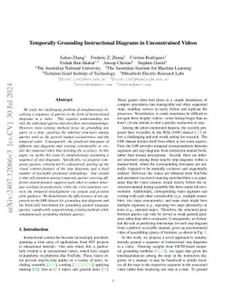 Temporally Grounding Instructional Diagrams in Unconstrained Videos