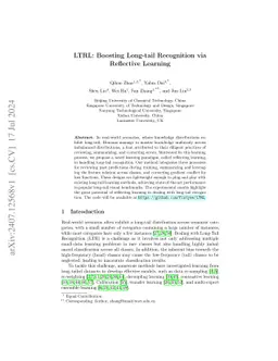LTRL: Boosting Long-tail Recognition via Reflective Learning