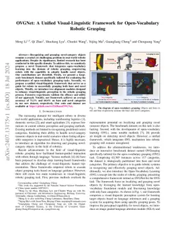 OVGNet: A Unified Visual-Linguistic Framework for Open-Vocabulary
  Robotic Grasping