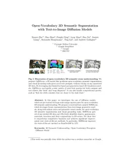 Open-Vocabulary 3D Semantic Segmentation with Text-to-Image Diffusion
  Models