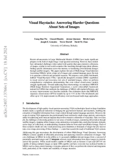 Visual Haystacks: A Vision-Centric Needle-In-A-Haystack Benchmark