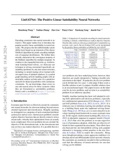 LinSATNet: The Positive Linear Satisfiability Neural Networks