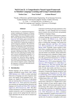 NeLLCom-X: A Comprehensive Neural-Agent Framework to Simulate Language
  Learning and Group Communication