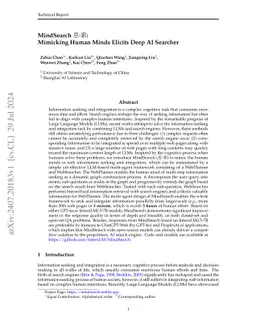 MindSearch: Mimicking Human Minds Elicits Deep AI Searcher