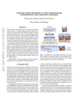 Pyramid Coder: Hierarchical Code Generator for Compositional Visual
  Question Answering