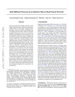 Joint Diffusion Processes as an Inductive Bias in Sheaf Neural Networks