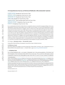 A Comprehensive Survey on Retrieval Methods in Recommender Systems