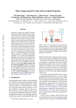 Palu: Compressing KV-Cache with Low-Rank Projection