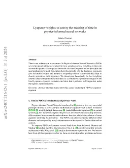 Regime-Aware Time Weighting for Physics-Informed Neural Networks