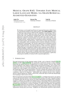Medical Graph RAG: Towards Safe Medical Large Language Model via Graph
  Retrieval-Augmented Generation
