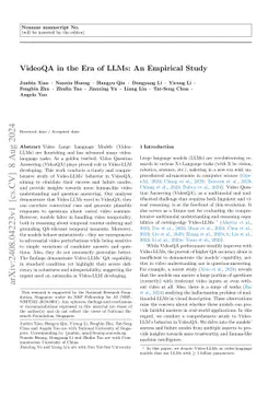 VideoQA in the Era of LLMs: An Empirical Study