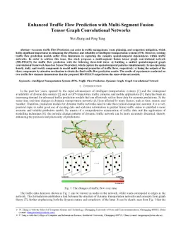 Enhanced Traffic Flow Prediction with Multi-Segment Fusion Tensor Graph
  Convolutional Networks