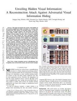 Unveiling Hidden Visual Information: A Reconstruction Attack Against
  Adversarial Visual Information Hiding