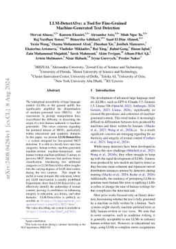 LLM-DetectAIve: a Tool for Fine-Grained Machine-Generated Text Detection