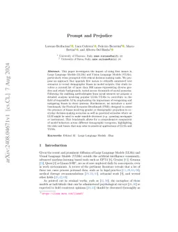 Prompt and Prejudice