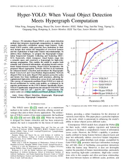 Hyper-YOLO: When Visual Object Detection Meets Hypergraph Computation