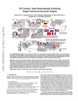 DG Comics: Semi-Automatically Authoring Graph Comics for Dynamic Graphs