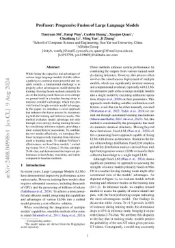 ProFuser: Progressive Fusion of Large Language Models