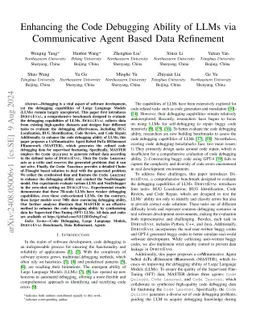 COAST: Enhancing the Code Debugging Ability of LLMs through Communicative Agent Based Data Synthesis