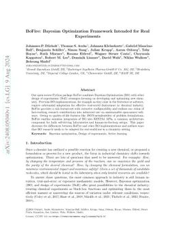 BoFire: Bayesian Optimization Framework Intended for Real Experiments