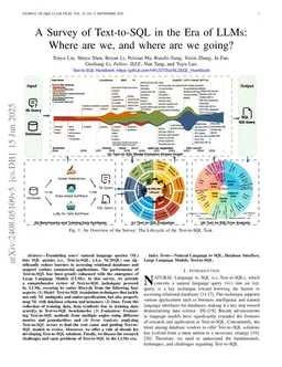 A Survey of Text-to-SQL in the Era of LLMs: Where are we, and where are we going?