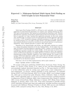 Expected $1.x$-Makespan-Optimal MAPF on Grids in Low-Poly Time