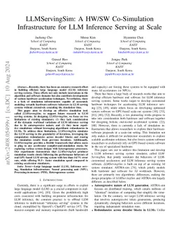 LLMServingSim: A HW/SW Co-Simulation Infrastructure for LLM Inference
  Serving at Scale