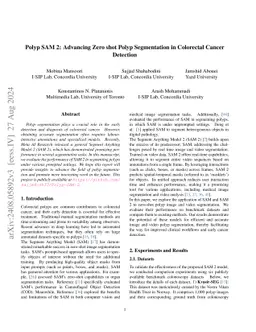 Polyp SAM 2: Advancing Zero shot Polyp Segmentation in Colorectal Cancer
  Detection