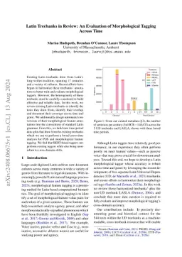 Latin Treebanks in Review: An Evaluation of Morphological Tagging Across
  Time