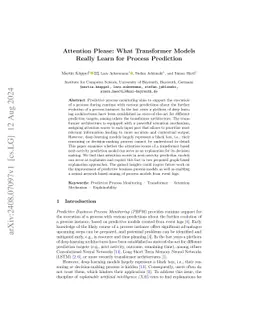Attention Please: What Transformer Models Really Learn for Process
  Prediction