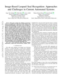 Image-Based Leopard Seal Recognition: Approaches and Challenges in
  Current Automated Systems