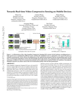 Towards Real-time Video Compressive Sensing on Mobile Devices
