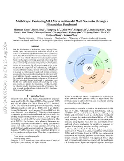 MathScape: Benchmarking Multimodal Large Language Models in Real-World Mathematical Contexts