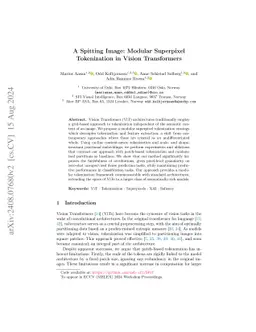 A Spitting Image: Modular Superpixel Tokenization in Vision Transformers