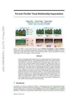 Towards Flexible Visual Relationship Segmentation