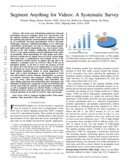 Segment Anything for Videos: A Systematic Survey