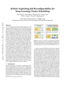 Rubick: Exploiting Job Reconfigurability for Deep Learning Cluster
  Scheduling