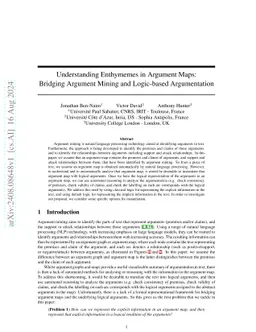 Understanding Enthymemes in Argument Maps: Bridging Argument Mining and
  Logic-based Argumentation