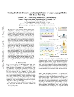 Turning Trash into Treasure: Accelerating Inference of Large Language Models with Token Recycling
