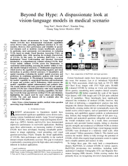 Beyond the Hype: A dispassionate look at vision-language models in medical scenario