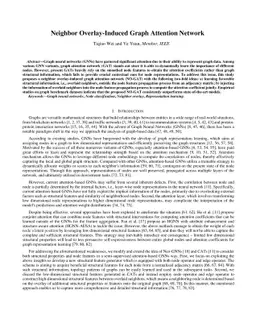 Neighbor Overlay-Induced Graph Attention Network