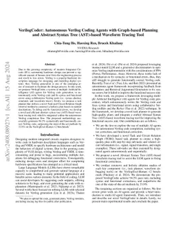 VerilogCoder: Autonomous Verilog Coding Agents with Graph-based Planning and Abstract Syntax Tree (AST)-based Waveform Tracing Tool