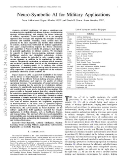 Neuro-Symbolic AI for Military Applications